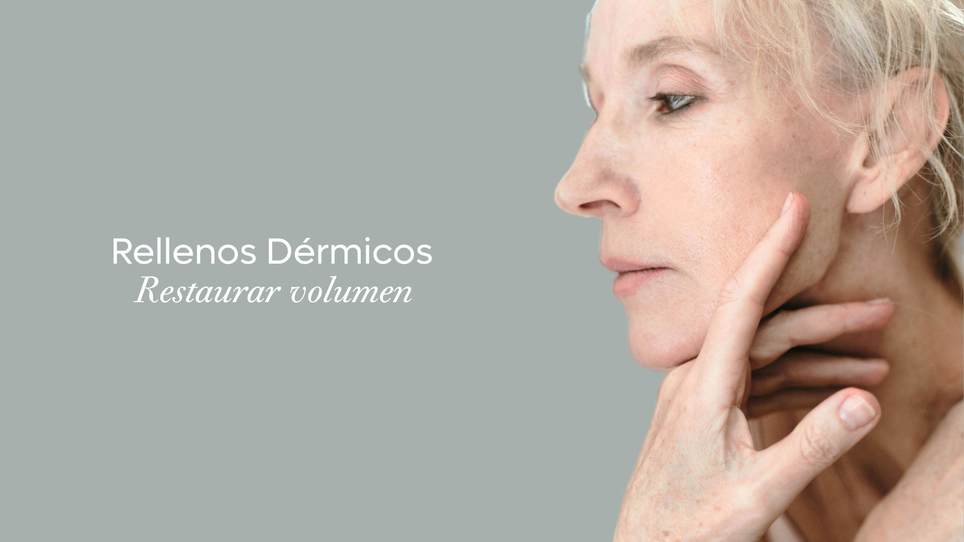 Rellenos dérmicos para restaurar el volumen