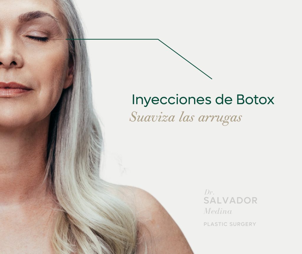 Inyecciones de Botox para suavizar las arrugas